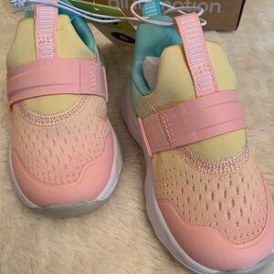 All in Motion Kids Sneakers - Pink and Yellow